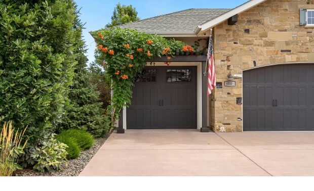 garage in the heat of summer