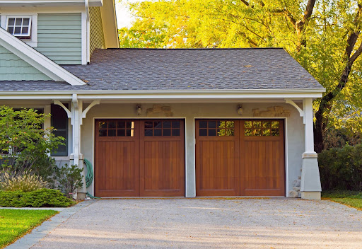 A Residential Garage Door Maintained by Jim's