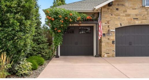 garage in the heat of summer