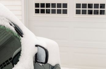 Winterize garage door